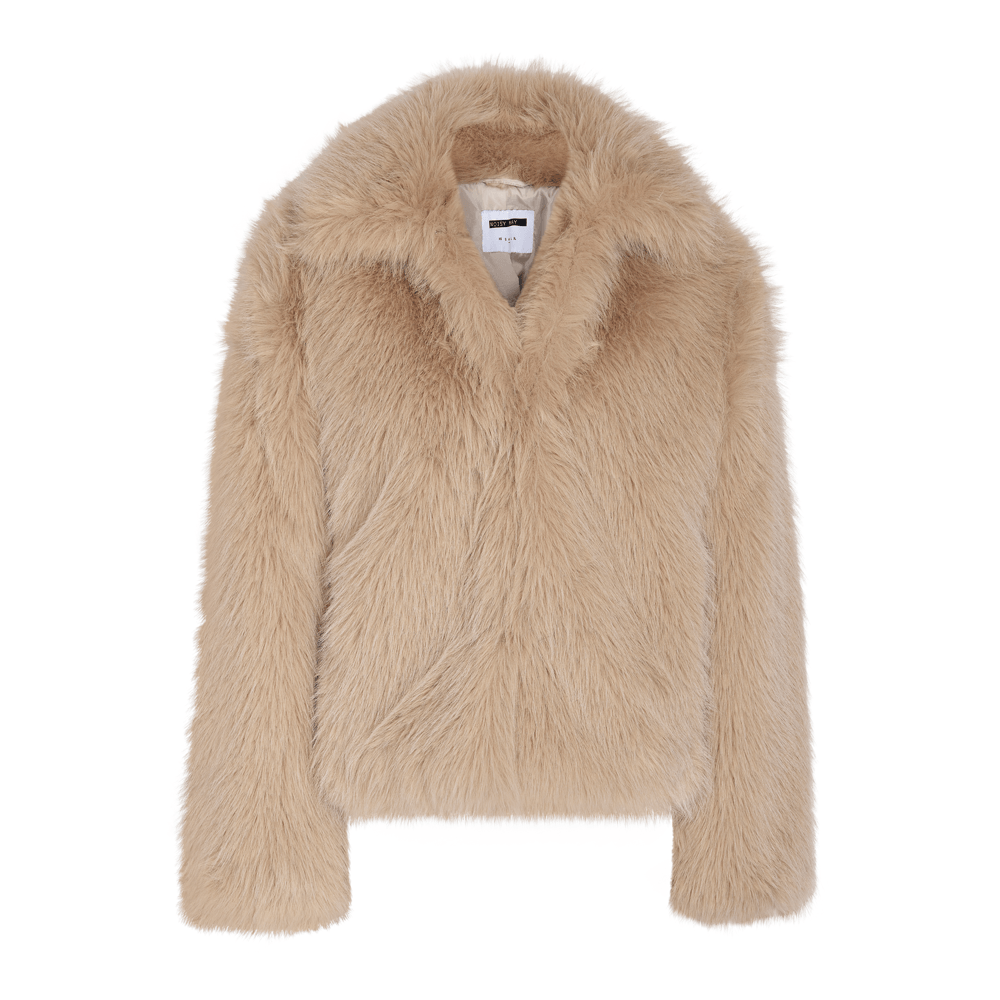 Noisy May Evie Faux Fur Jacket